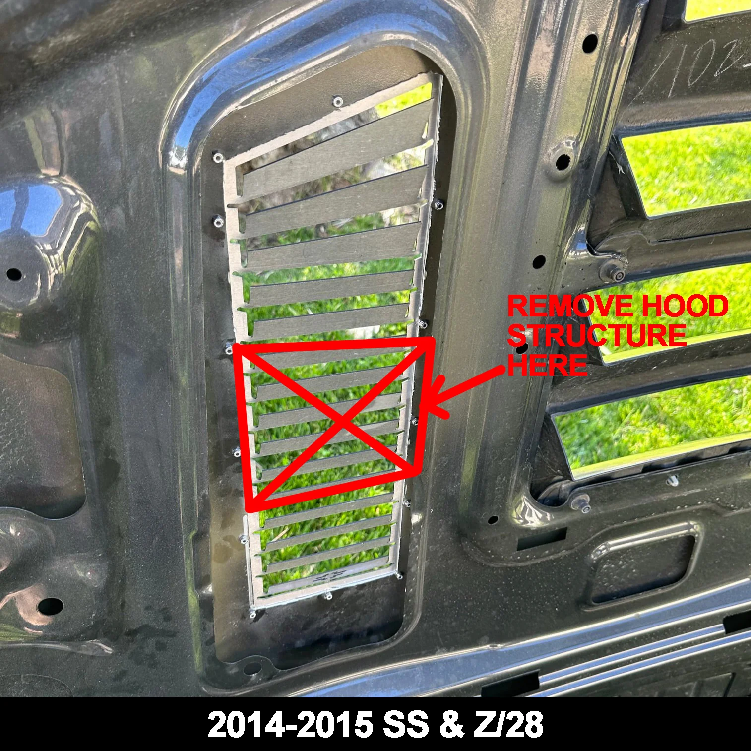 Camaro 2010-2015 Hood Vents (Stage 2) - Image 4
