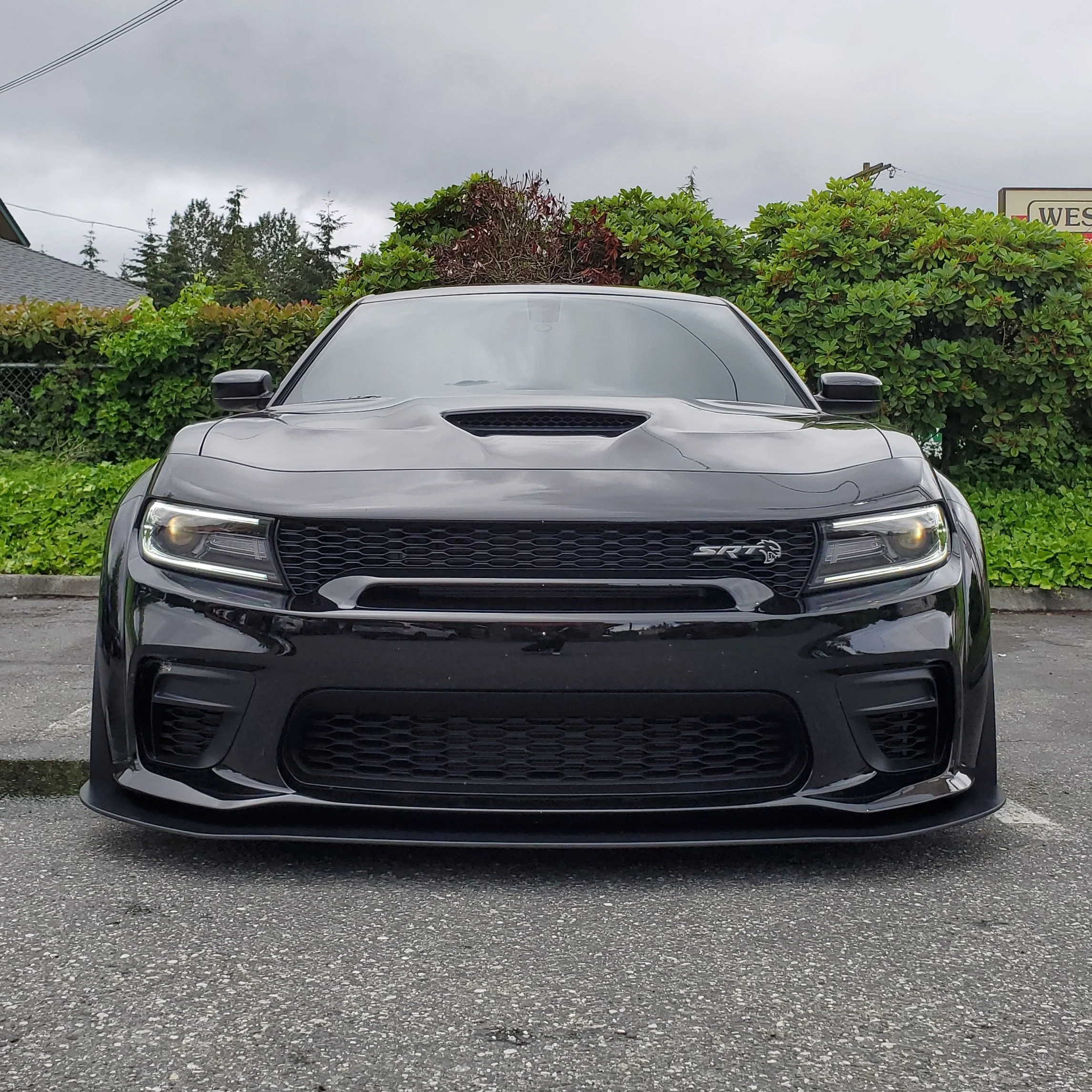 Charger 20-23 Widebody Splitter Extension