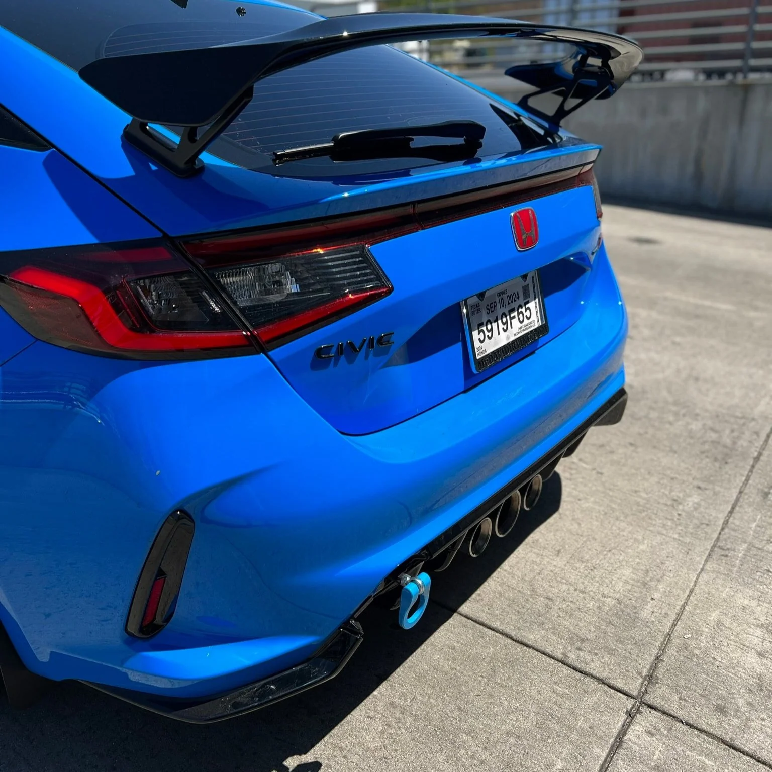 Civic 22-25 Type-R Premium Stealth Tow Hook - Image 4