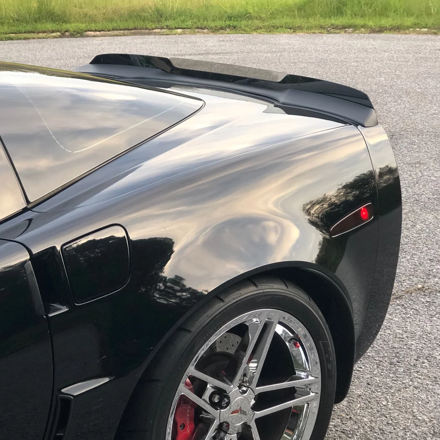 Corvette 05-13 ZR1 OEM Wicker Bill