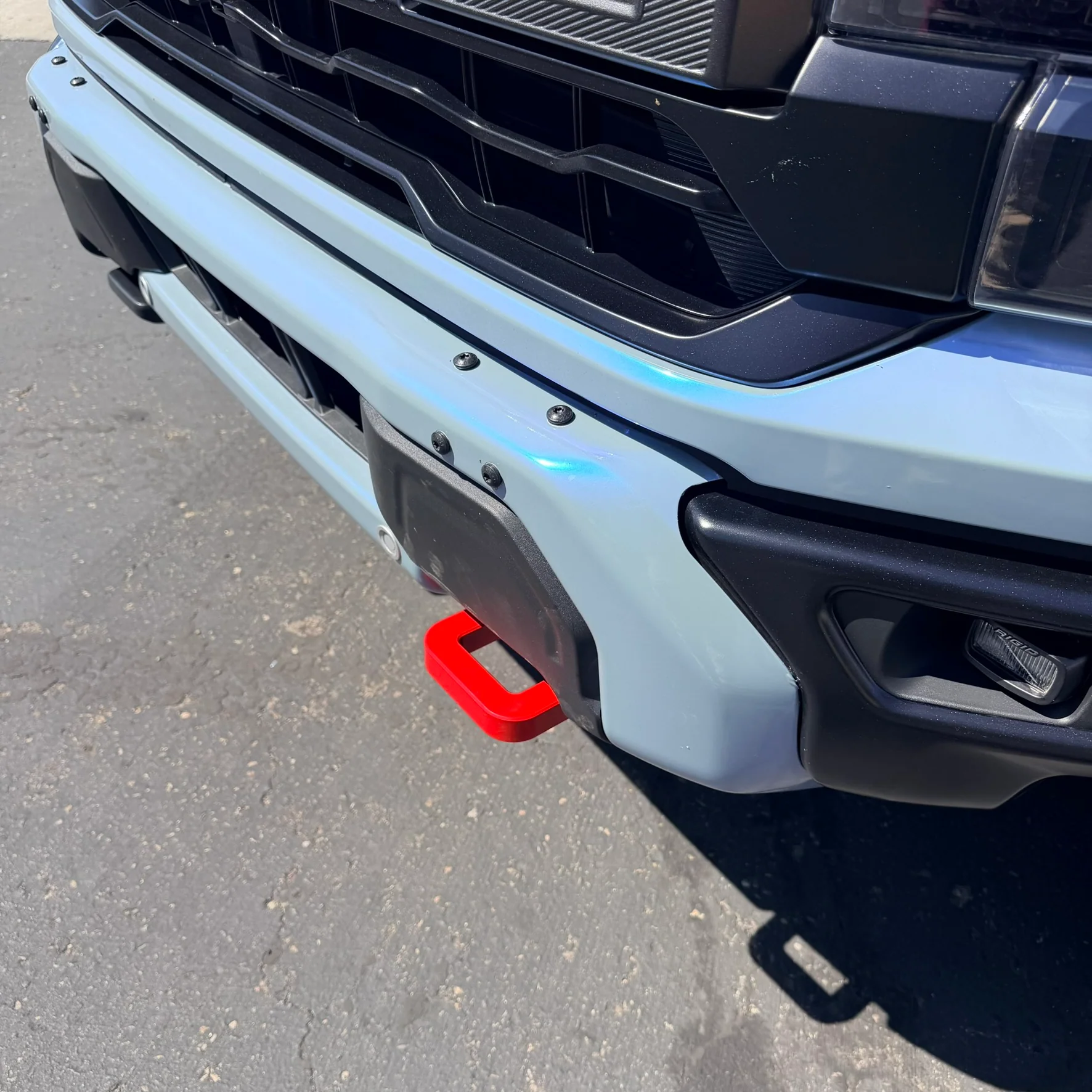 2024-2026 Ford F-150 Raptor Big-D Tow Hooks | Aluminum Recovery Hooks - Image 4