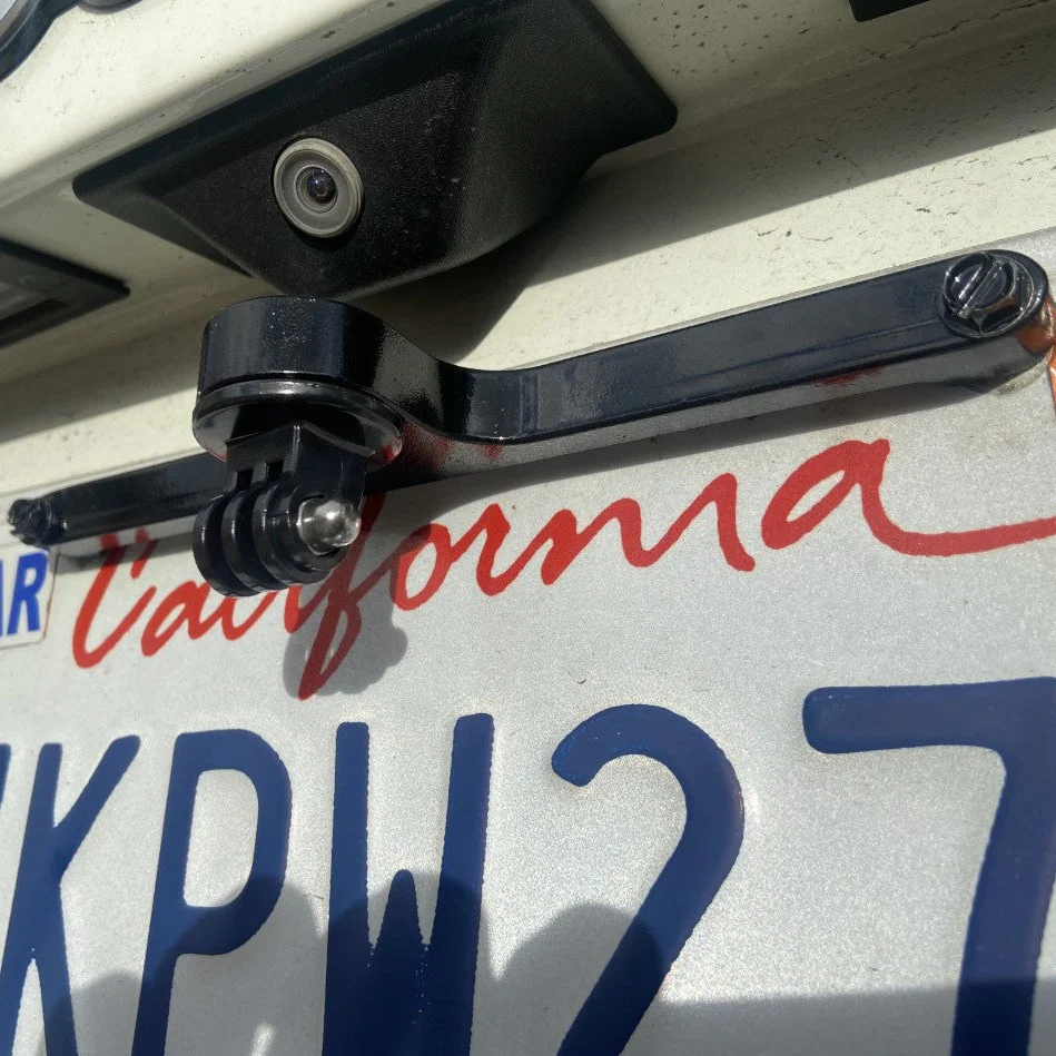 License Plate Action Camera Mount - Image 3