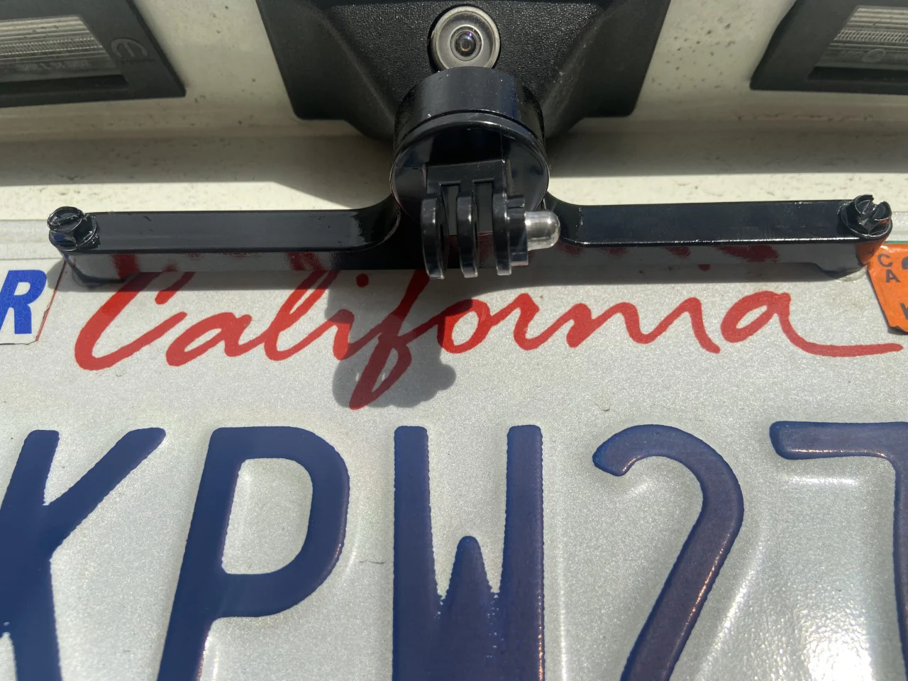 License Plate Action Camera Mount - Image 5