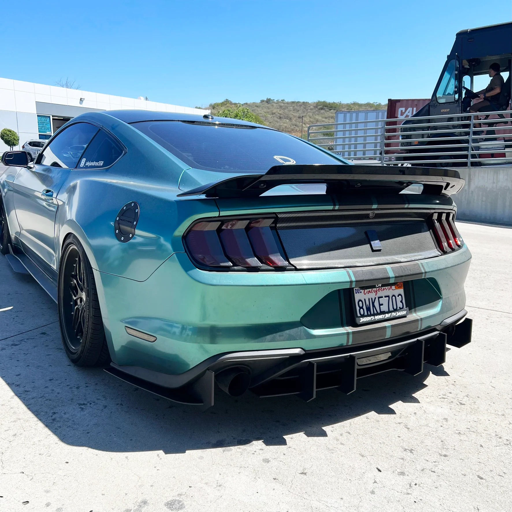 Mustang 18-23 EcoBoost Stealth Diffuser - Image 3