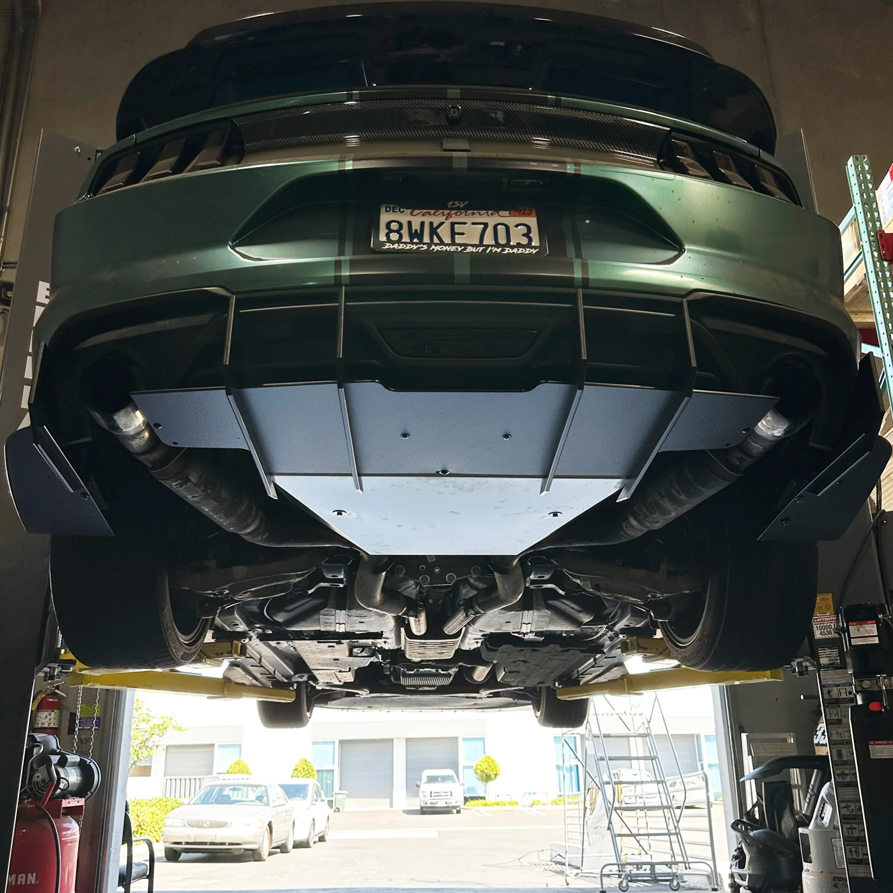 Mustang 18-23 EcoBoost Stealth Diffuser - Image 4