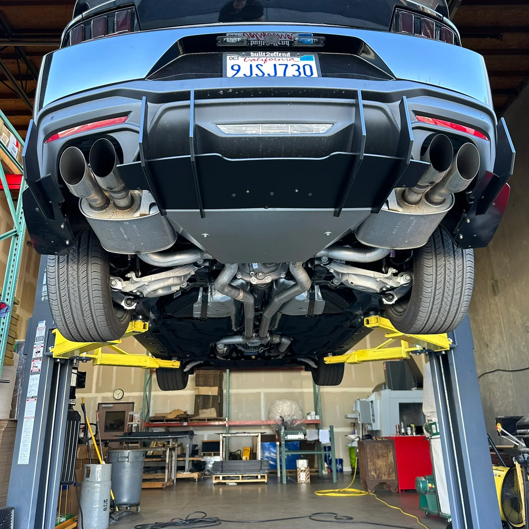 Mustang 24-25 GT/ECO Stealth Diffuser - Image 4