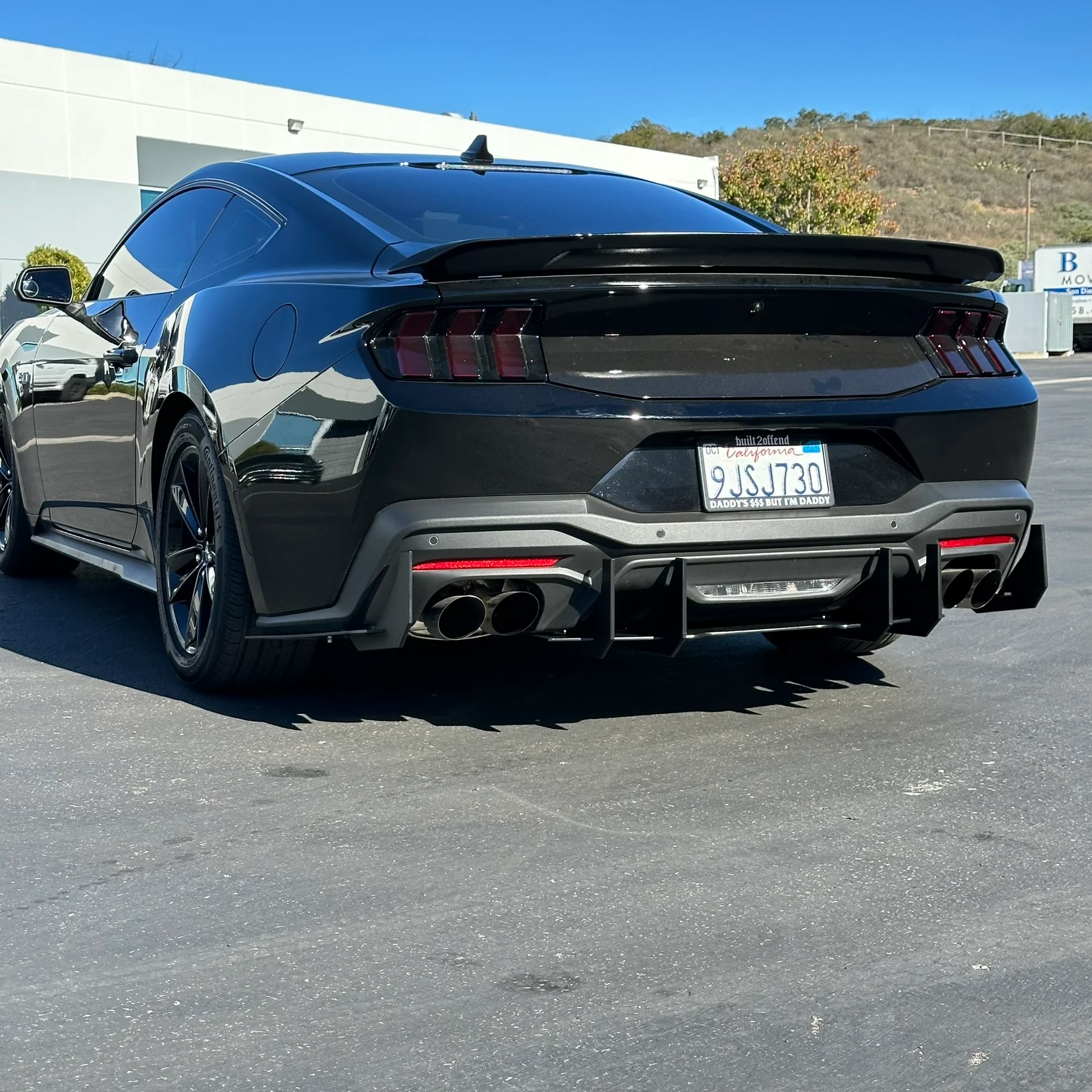 Mustang 24-25 GT/ECO Stealth Diffuser - Image 5