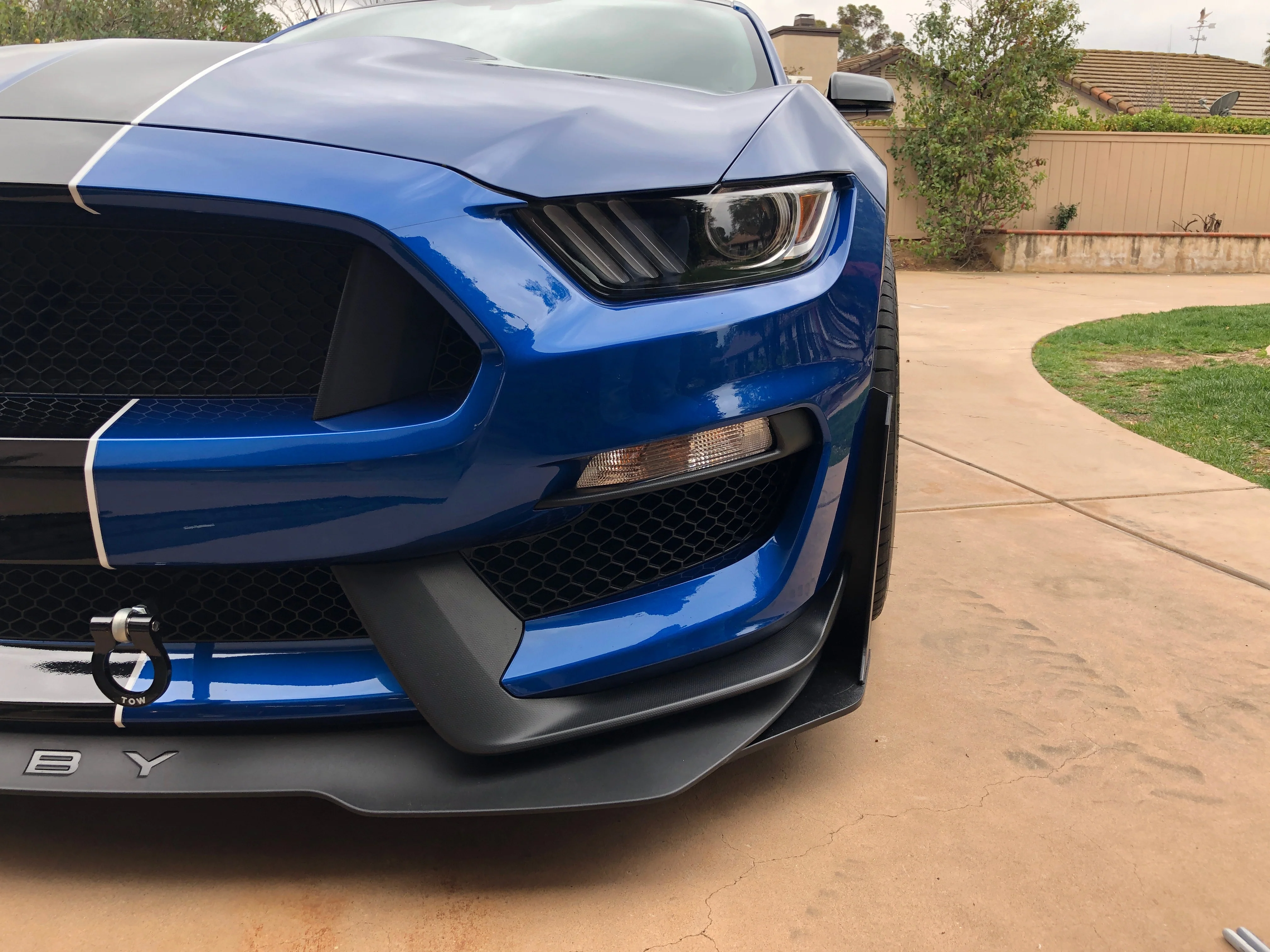 Mustang 15-23 'GT500 Style' Splitter Winglet & Fender Extensions - Image 3