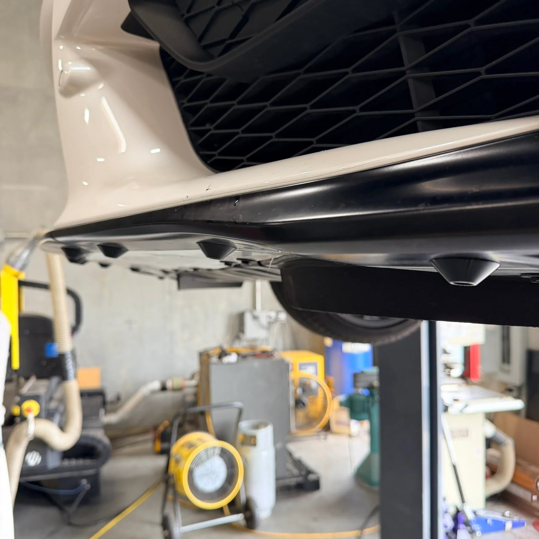 Toyota Supra MK5 Splitter Guards (2019-2026) | Stainless Steel Front Lip Protection - Image 5
